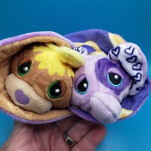 Adorable Little Cutetitos Budditos Peanut Butter & Jelly Elephant Plush Stuffed